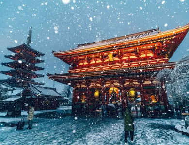 Tour du lịch Nhật Bản Tokyo - Fuji mùa Đông 5N4Đ