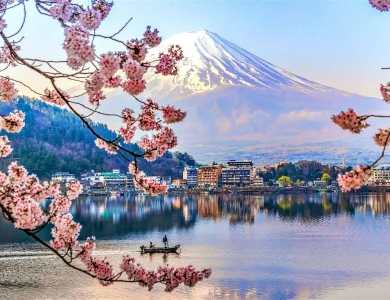 Tour Nhật Bản Hoa Anh Đào 2026: Osaka – Kyoto – Fuji – Tokyo – Narita 5N5Đ 
